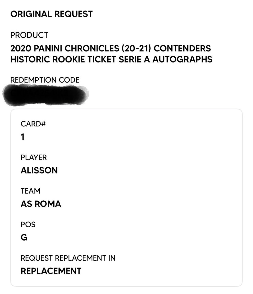 markuliano's tweet photo. Took 4 years for this “AWESOME” replacement for a Redemption from @PaniniAmerica for arguably the best goalkeeper in the world. A pack from not even the same sport and an auto of a guy who has never been the best player at his position on any team he’s played for… https://t.co/pYjCZTsLEa