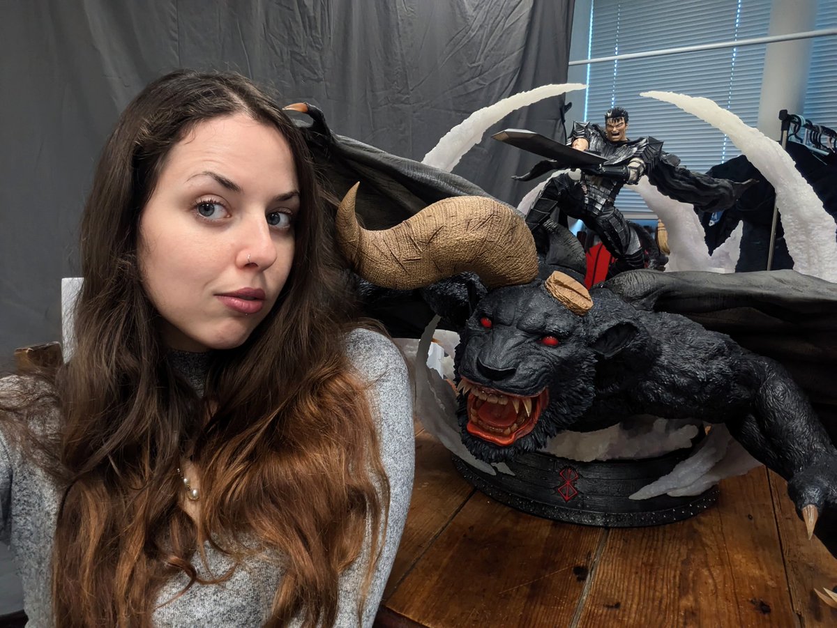 ElisaPhantom's tweet photo. Je ne veux pas flex, mais regardez la taille de ce bébé !!
La figurine de GUTS AVEC ZODD ! Elle est énorme. ✨🖤
Jalouse @evaboreale ? 👀
#berserk #guts #zood https://t.co/GU6rj29NTp