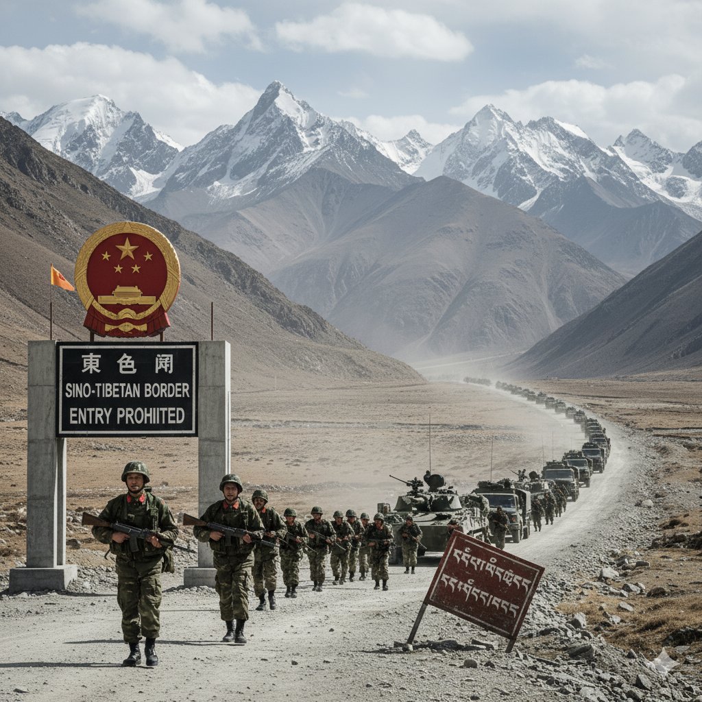 TibetCollective's tweet image. 🕯️October 7, 1950 
 The day Tibet lost its freedom but never its soul.

China invaded Tibet, ending centuries of peace. 
75 years later, the scars remain.

This article will bring tears to your eyes.

Read and share now 👇
🔗 tibetrightscollective.in/news/october-7… 

#TheNameIsTibet #FreeTibet