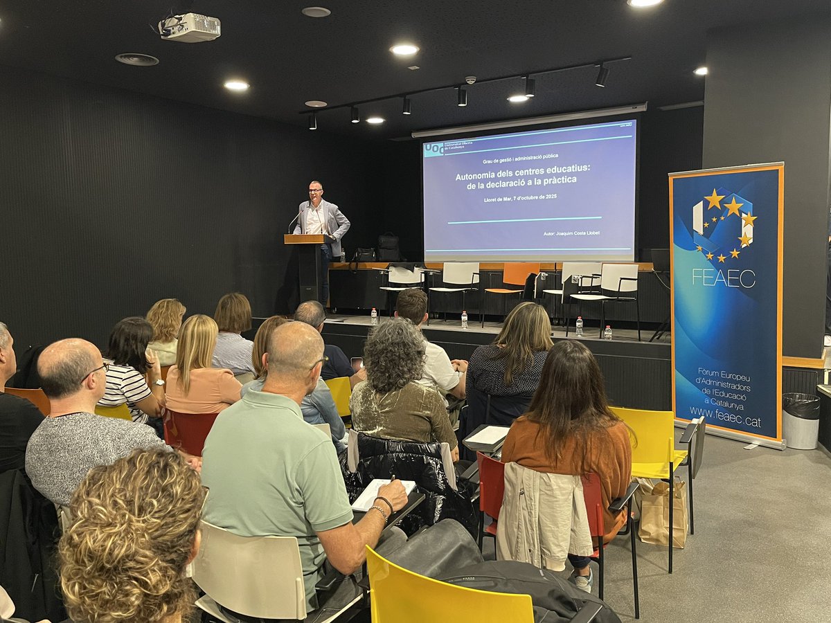 Comencem la Taula Educativa sobre l’Autonomia de centres a Lloret de Mar.