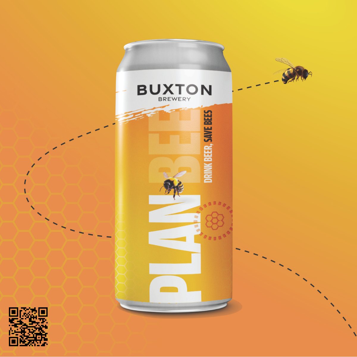 With every can of Plan Bee- a honey-infused pale ale sold, a portion of the proceeds goes to The World Bee Project. 
To help us continue our work protecting the interconnections between bees and people, and the ecosystems we all rely on for our survival. 

Get yours now at Buxton