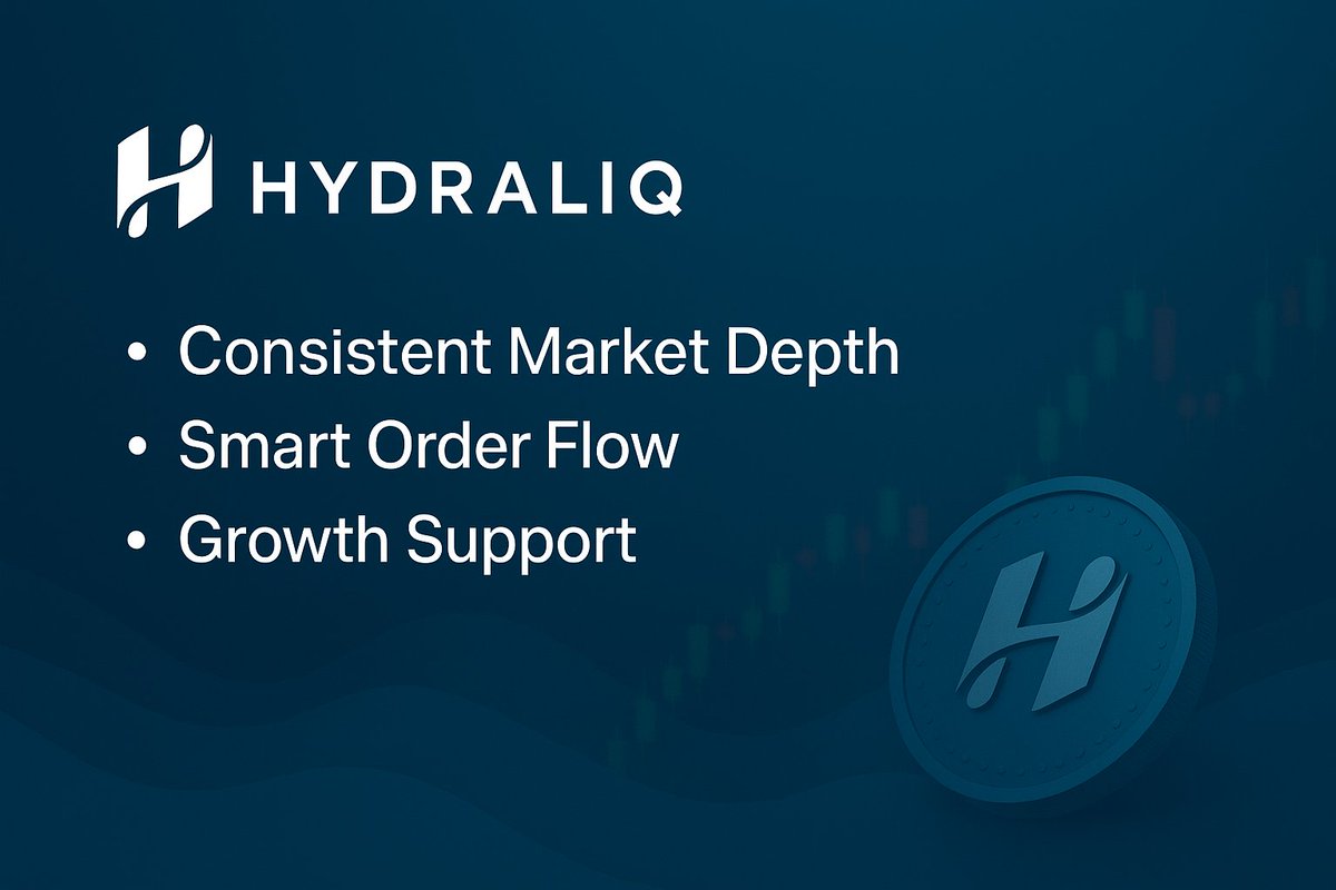 hydraliq's tweet photo. 🌊 Market Depth Matters.

In crypto, liquidity defines confidence.
At Hydraliq, we help projects build deeper order books, reduce volatility, and secure top-tier exchange listings.
💧 Powering token stability.
💧 Enabling smooth investor entry & exit.
💧 Expanding access to global CEXs.

Because in emerging markets, liquidity isn’t optional — it’s everything.
🔗 https://t.co/AhtG5JVQUS
#Hydraliq #CryptoMarketMaking #Liquidity #CEX #BlockchainGrowth #EmergingMarkets