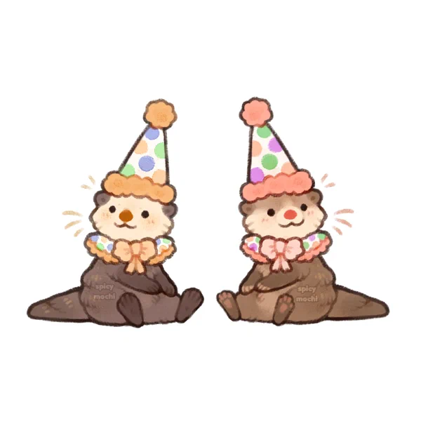 clown otters