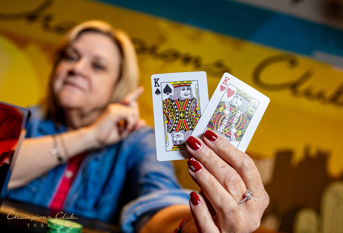 ChampionsClubTX's tweet photo. Another champion crowned! 👑

Congrats to Renee Armstrong on taking first in the Women’s NLH at the Fall Poker Open.

There’s still plenty of action left — join the excitement at Champions Club and play for your chance to make history.

#FallPokerOpen #FPO #ChampionsPokerClub #WhereChampionsAreMade #MillionDollarMainEvent #HTX #Houston #Poker
📸: @8131_media / @austincurrington_ (IG)
