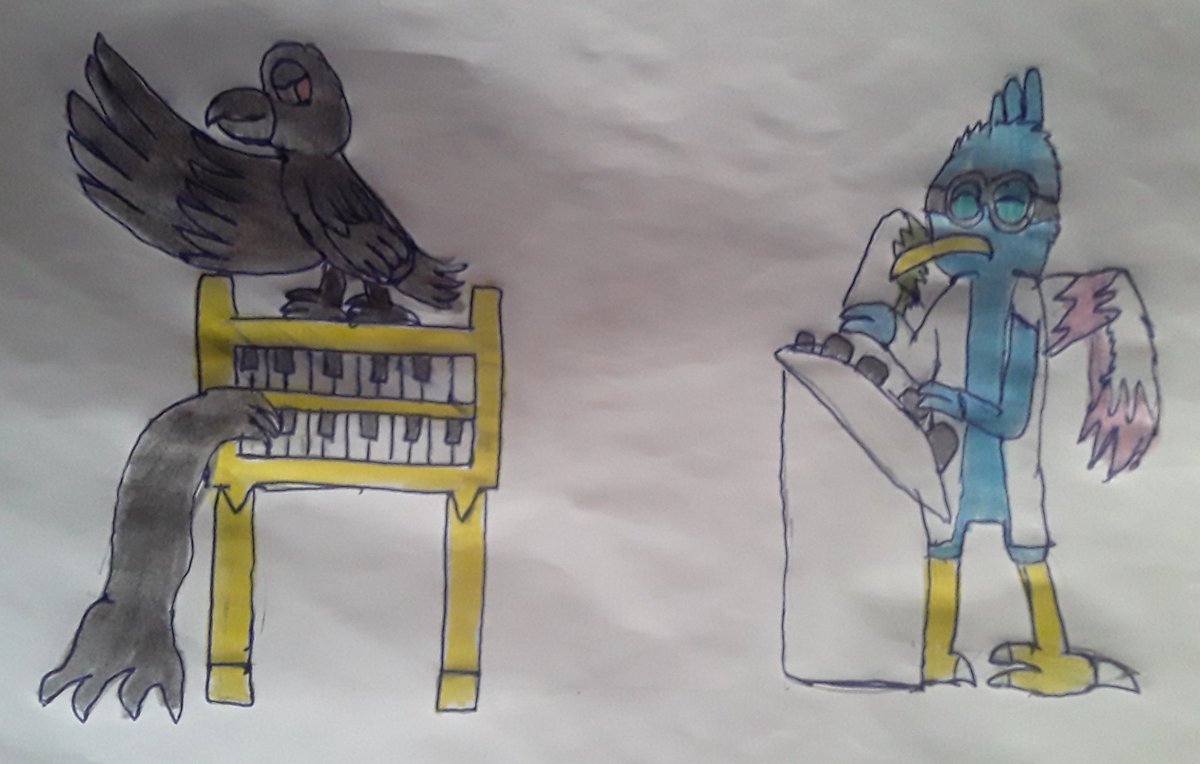 DreemurGabriel's tweet image. More Quibble Fan fanarts!

Seems Like There's A Duet Of Skilled Keyboard instrumentists 

Doc Belongs to @FanQuibble 

Crowchord Belongs to Me

#OCs #mysingingmonsters