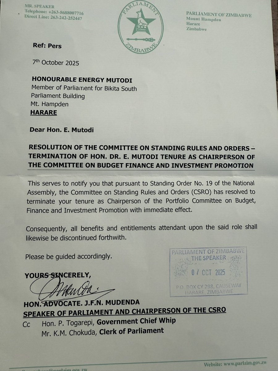 Hopewell Chin’ono tweet media