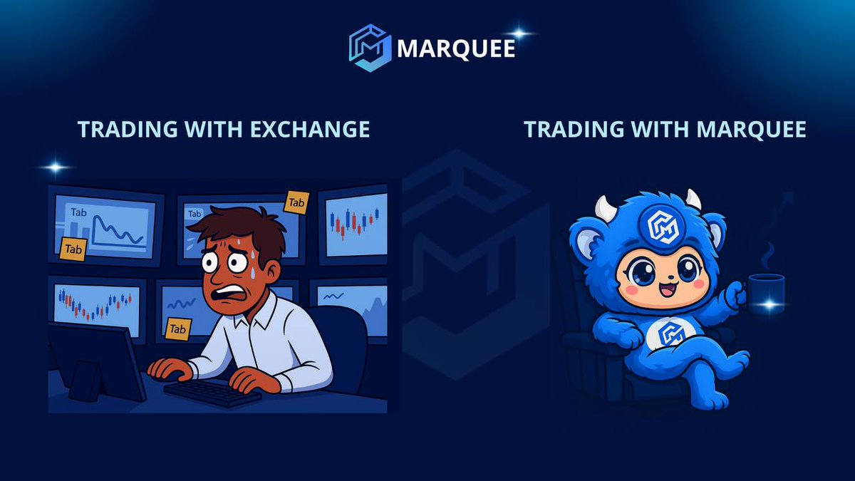 🎉 Community Challenge is LIVE!

Describe #Marquee in ONE word! 🔥
What’s the first word that pops into your mind? 👇
💬 Comment + tag a friend to join!
💰 3 lucky winners will each get #5USDT! 🎁

⏰ Duration: 72 hours only!
Let’s see how YOU define the #MarqueeLife 🚀