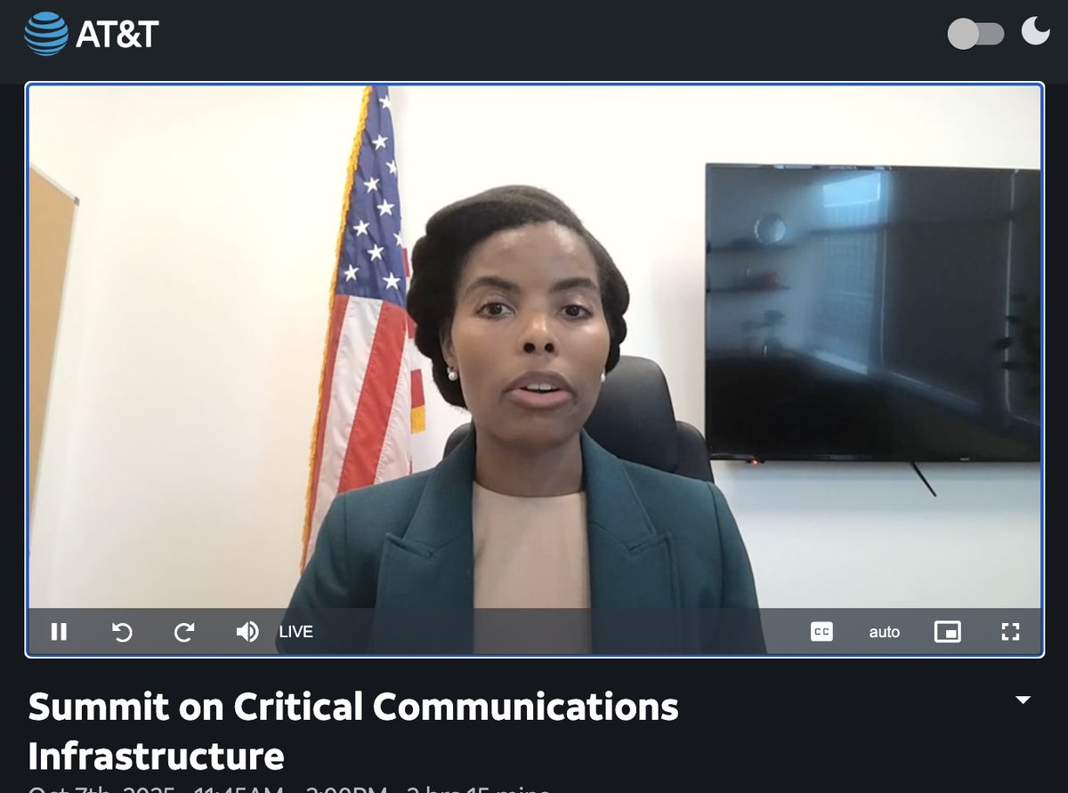 FCC commish <a href="/OliviaTrustyFCC/">Olivia Trusty</a>: Congress needs to make willful attacks on private communications networks a federal crime. Industry needs to do more hardening defenses, investing in securing access and sharing intel. <a href="/Comm_Daily/">Communications Daily</a>