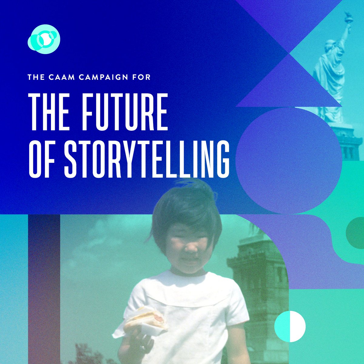 CAAM's tweet image. CAAM has embarked on an ambitious fundraising initiative: CAAM’s Campaign for the Future of Storytelling - to build on our promise to strengthen and sustain vital stories about Asian America, now and in the future.