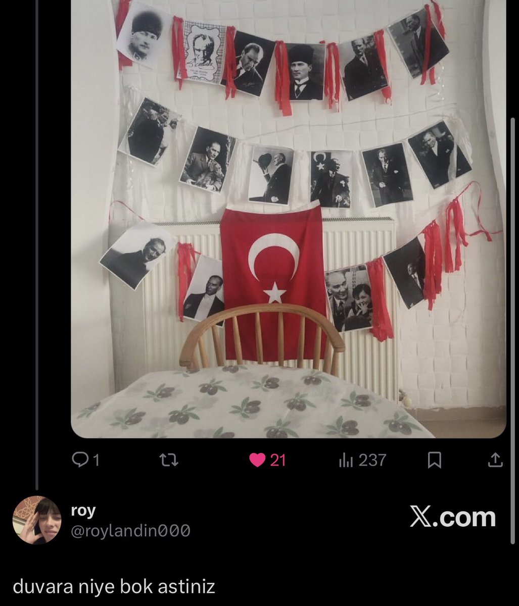 ozunroyal's tweet image. Tutuklanması için bu gönderi paylaşır mısınız?
#roylandin000 tutuklansın
@SiberayEGM