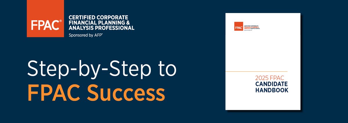 AFPonline's tweet image. The Certification Candidate Handbook is your step-by-step guide to becoming an #FPAC. Inside, you’ll find eligibility requirements, dates, fees &amp;amp; preparation resources. Whether you’re exploring or ready to apply, this handbook shows you the path forward: bit.ly/42PYC9q