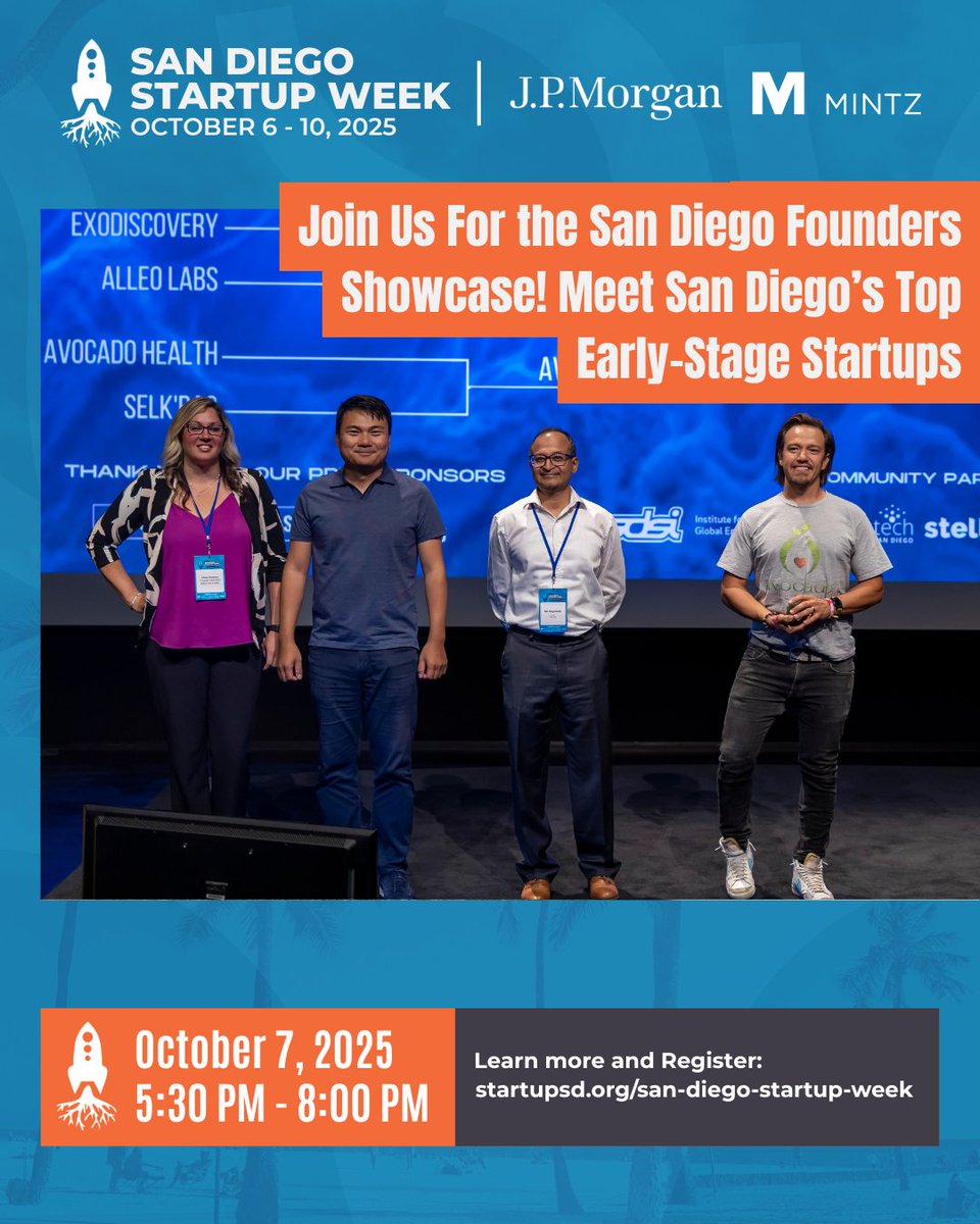 San Diego Startup Week tweet media