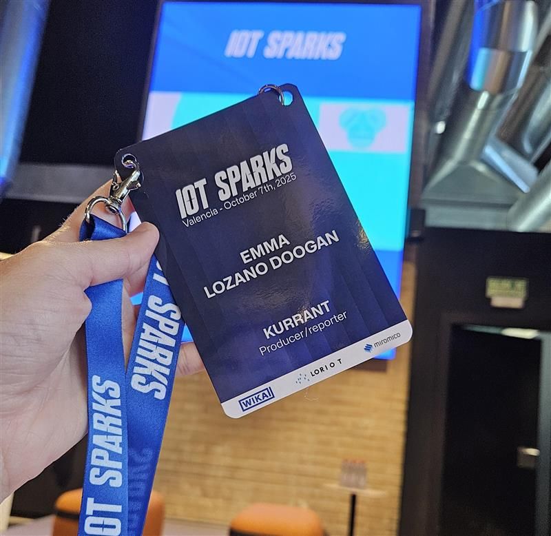 KurrantI's tweet photo. At @IoT_Sparks ✨ in Valencia where the focus is on real deployments with IoT as an enabler, not just as a technology layer.

Great to also come across Jose Sanchis (@jsanchis ) from @TALQ_Consortium  continuing the conversation on interoperability and standardization, essential foundations for the connected city ecosystem. 🌍⚡

#smartcities #iotsparks #iot #energy #sustainability #technology #event
