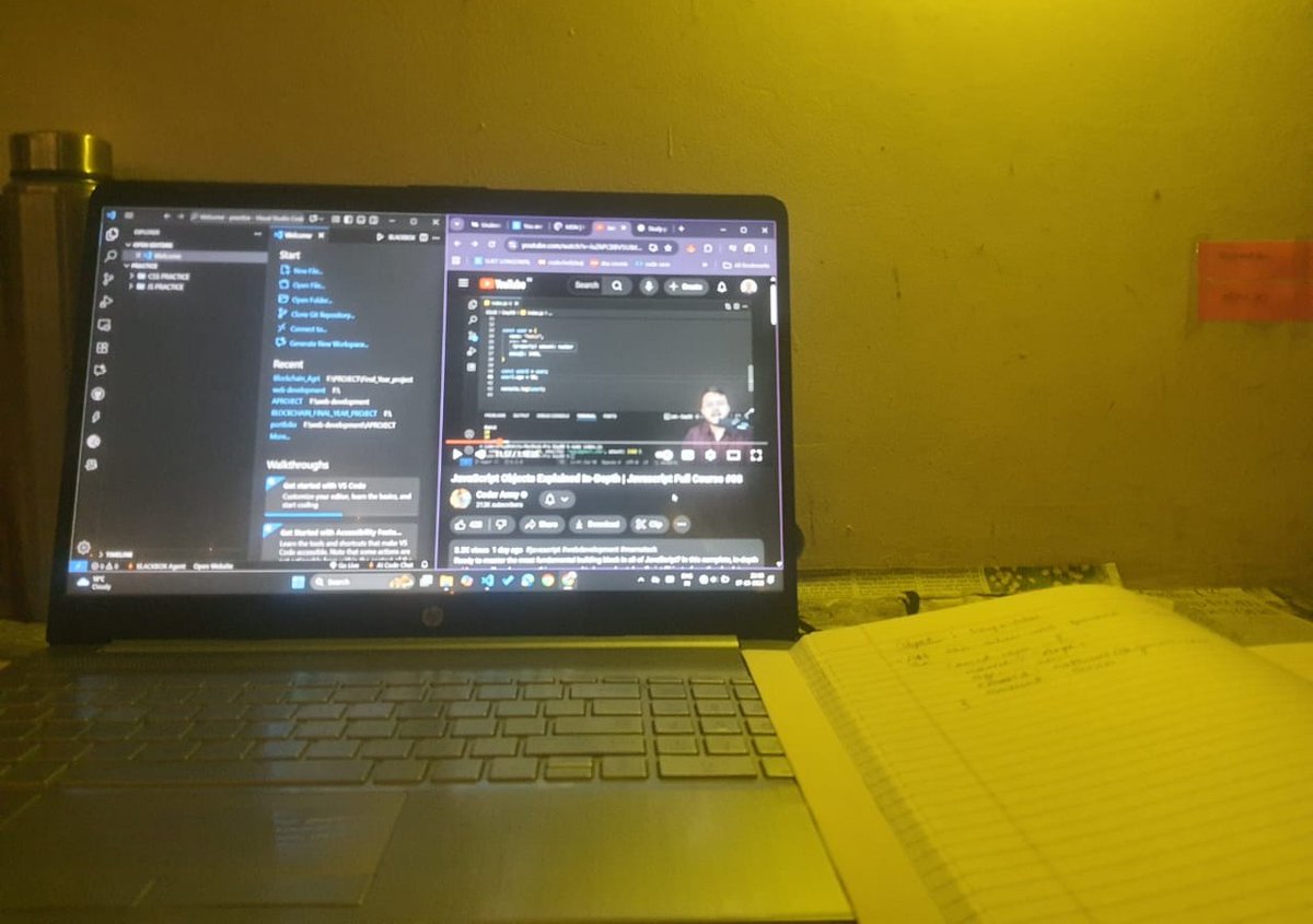 PixieCoder's tweet image. Focus mode activated for the next 3 hr 💻🔥
#StudyTime #FocusMode #CodingJourney