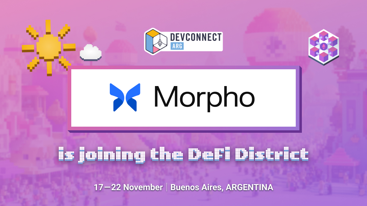 Morpho at Ethereum World's Fair