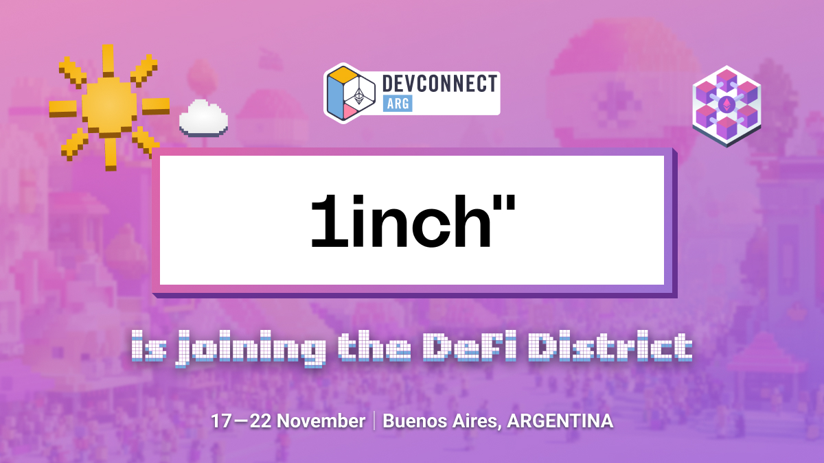 1inch at Ethereum World's Fair