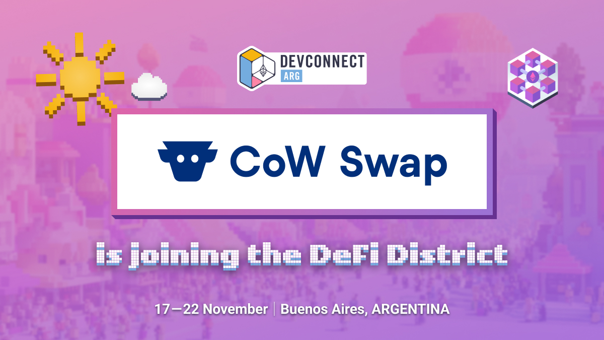 CoW Swap at Ethereum World's Fair