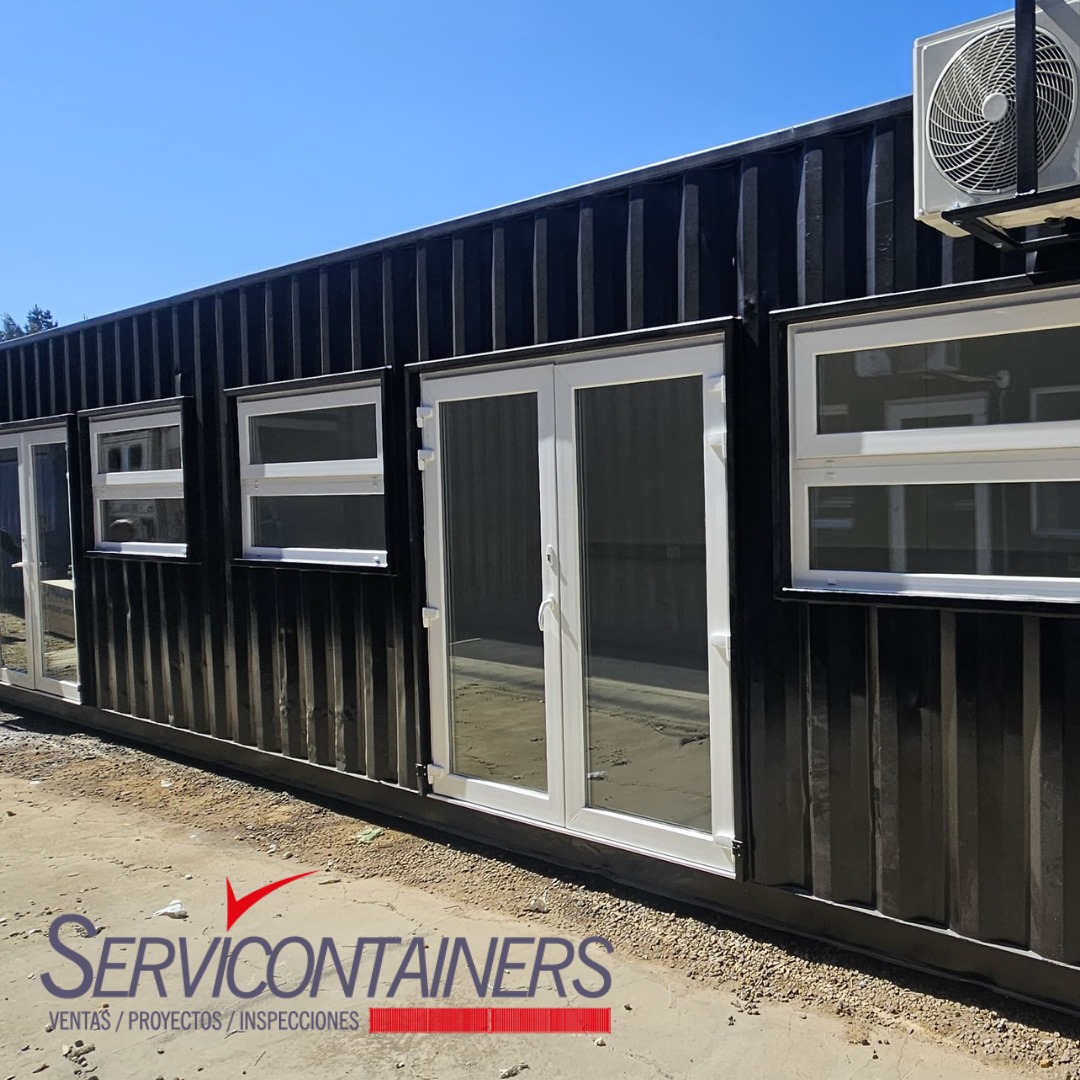✨ Oficinas a pedido para Cruciani y CIA Ltda. ✨🏢

En #Servicontainers, transformamos #contenedores en soluciones a medida. 📦➡️🏢

¿Necesitas una oficina a medida para tu empresa? ¡Contáctanos y hagámoslo posible! 📩📞 svc@servicontainers.cl o al 📞 +56 9 5831 3968