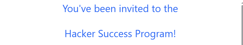 ngoedix's tweet photo. I have been invited to the HSP! 🔥

Thanks @Hacker0x01! https://t.co/5bB08lVn45