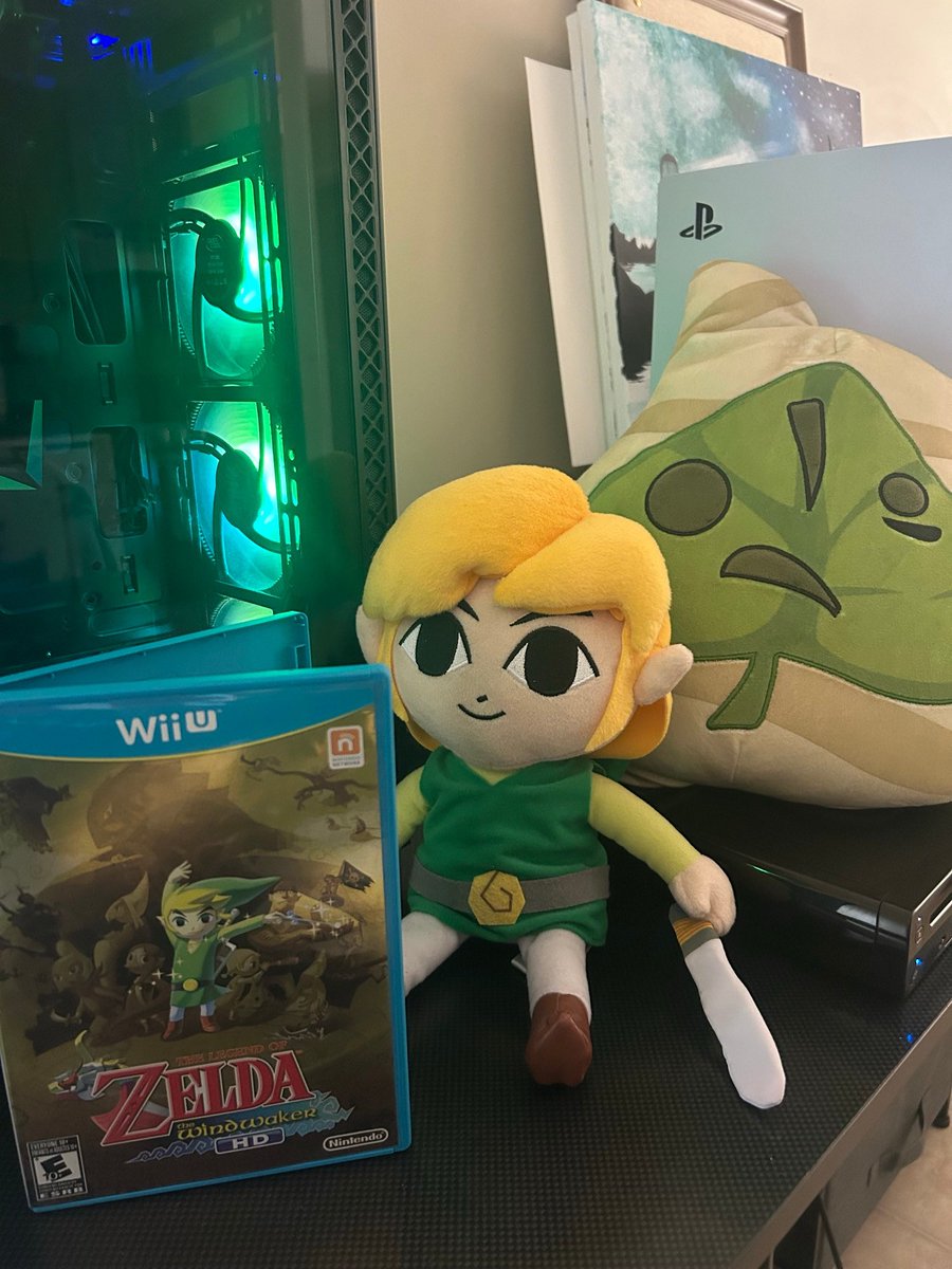 🍃 I was sick last week but today we're back with day 6 of Wind Waker HD on the Wii U! [live now]