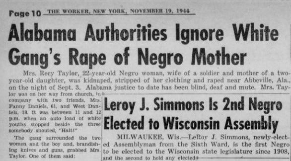 Fuck Germany. This ALREADY HAPPENED HERE. 

Ex. Black women could not be considered rape victims under the law b/c we werent considered women. This was proven during Jim Crow when 7 white men kidnapped &amp; gang raped Recy Taylor

Black people have always lived under a dual state