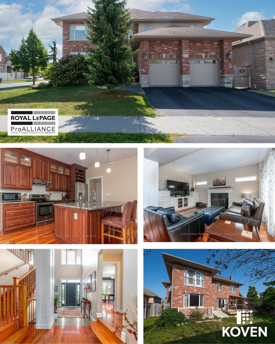🏡 Modern Luxury on a Corner Lot in Cataraqui North. Bright, spacious &amp; beautifully finished, this 4+2 bedroom home offers refined living on a generous corner lot with a sunny south-facing backyard. 

📷 See photos, video, floor plans &amp; 3D virtual tour at bit.ly/474AUrw