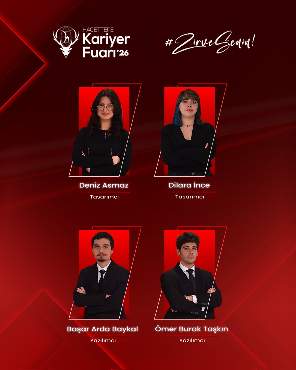 Hacettepe Kariyer Fuarı’26 Organizasyon Komitesi ile karşınızdayız! ♥️

Bu fuarda #zirvesenin