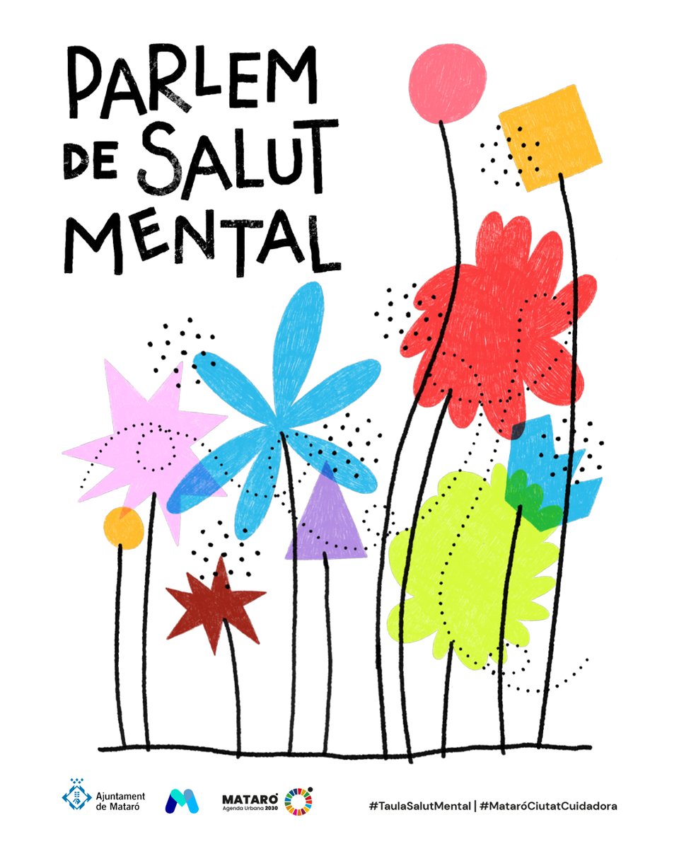 💙 El 10 d'octubre és el Dia Mundial de la Salut Mental i #Mataró ofereix un programa d’activitats per a tota a la ciutadania

👉 Adhesió a la campanya "Drets socials per a una salut mental digna i accessible" de la Fund. Salut Mental Catalunya

🔗Programa mataro.cat/sites/taula-de…