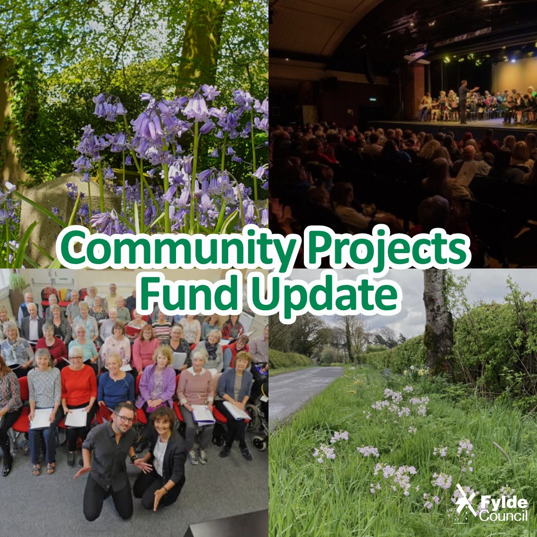 Residents across Fylde will enjoy more beautiful wildflower displays and vibrant community music sessions thanks to the latest round of Community Projects Fund grants supporting two fantastic local groups...

Read more: ow.ly/g3gU50X7yBE