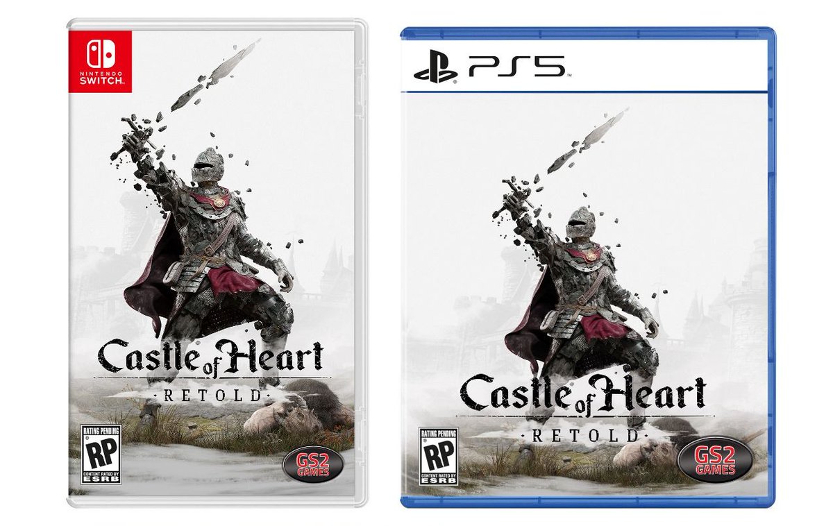 KrolMichal's tweet photo. Castle of Heart: Retold od studia 7levels (@7lvls) wyjdzie w wersjach pudełkowych na PlayStation 5 i Switcha. W sklepach od 17 lutego. Dzięki @Lukas13th za cynk! 

#polskiegry #7levels #PS5 #PlayStation5 #Switch #Nintendo #giełda #GPW