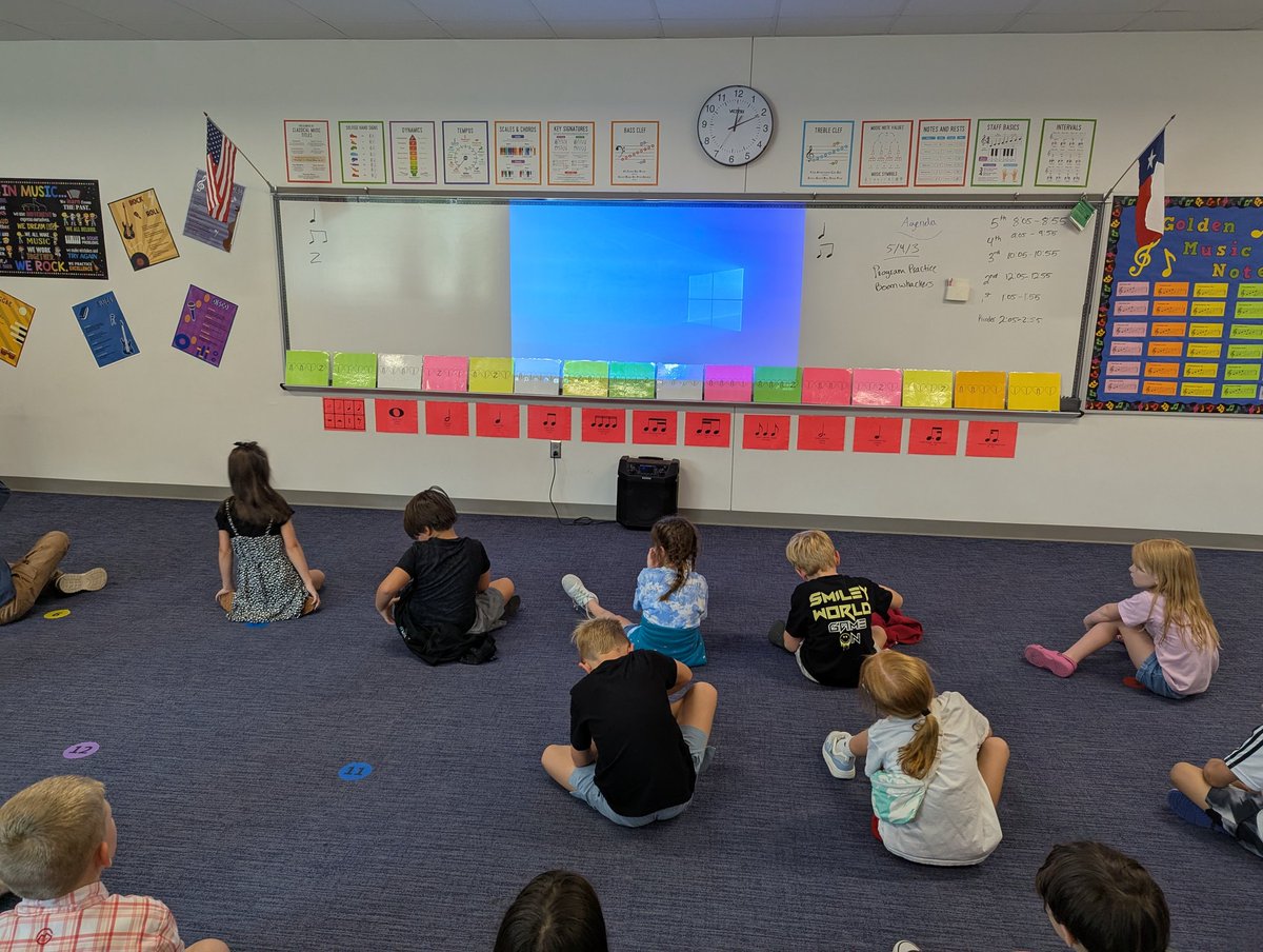 2nd Grade decided to read every single sight reading rhythm card for their level to earn access to the 3rd grade cards! <a href="/WISDLagway/">Lagway Elementary</a> <a href="/WillisSchools/">Willis ISD</a> <a href="/KenLabonski/">Ken Labonski</a>