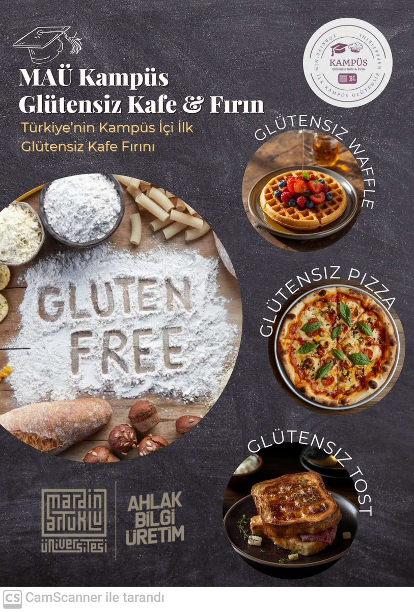 Toplumsal katkı sunan Türkiye’nin kampüs içi ilk glütensiz kafe ve fırını MAÜ Kampüs Glütensiz Kafe hizmette. Başta çölyaklılar olmak üzere  glütensiz beslenmeyi tercih edenler için sağlıklı ve lezzetli alternatifler sunan kafemize herkesi bekleriz.
<a href="/ibrahimozcosar/">ibrahim özcoşar</a>
<a href="/mardinartuklu/">Mardin Artuklu Üniversitesi</a>