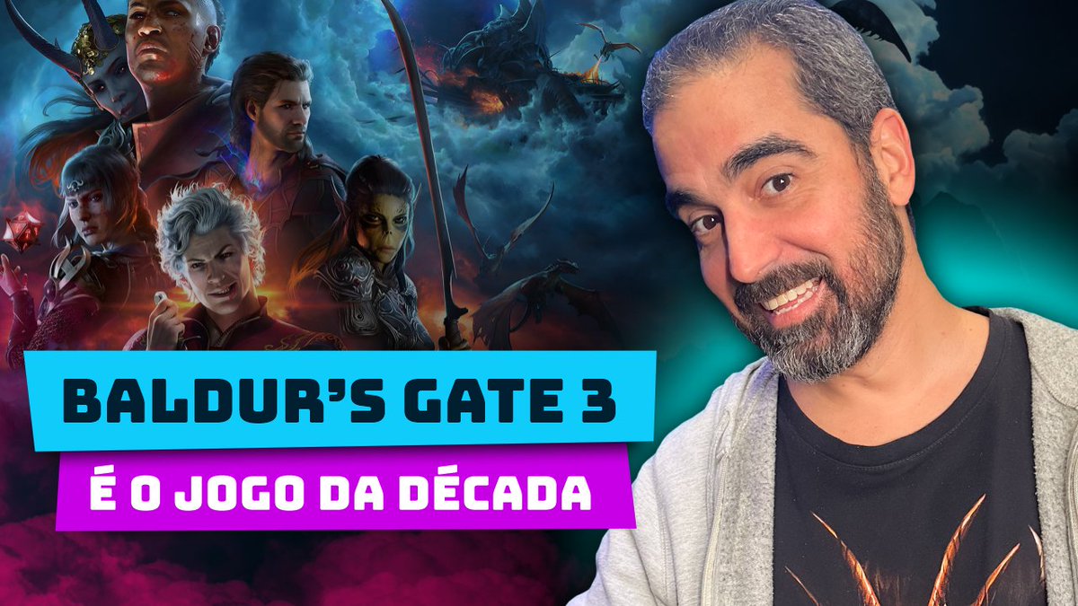 xdomearena's tweet photo. 🧙‍♂️🎮 Baldur’s Gate 3 é o melhor RPG de todos os tempos? No corte do #XDomeOn, @gruntartv e @lord_tomik debatem o sucesso do jogo, suas mecânicas, narrativa e o impacto que ele teve no gênero. 
Vem conferir esse papo épico! ▶️ https://t.co/NB3vpyO9Sr https://t.co/hmGvyeKIpc