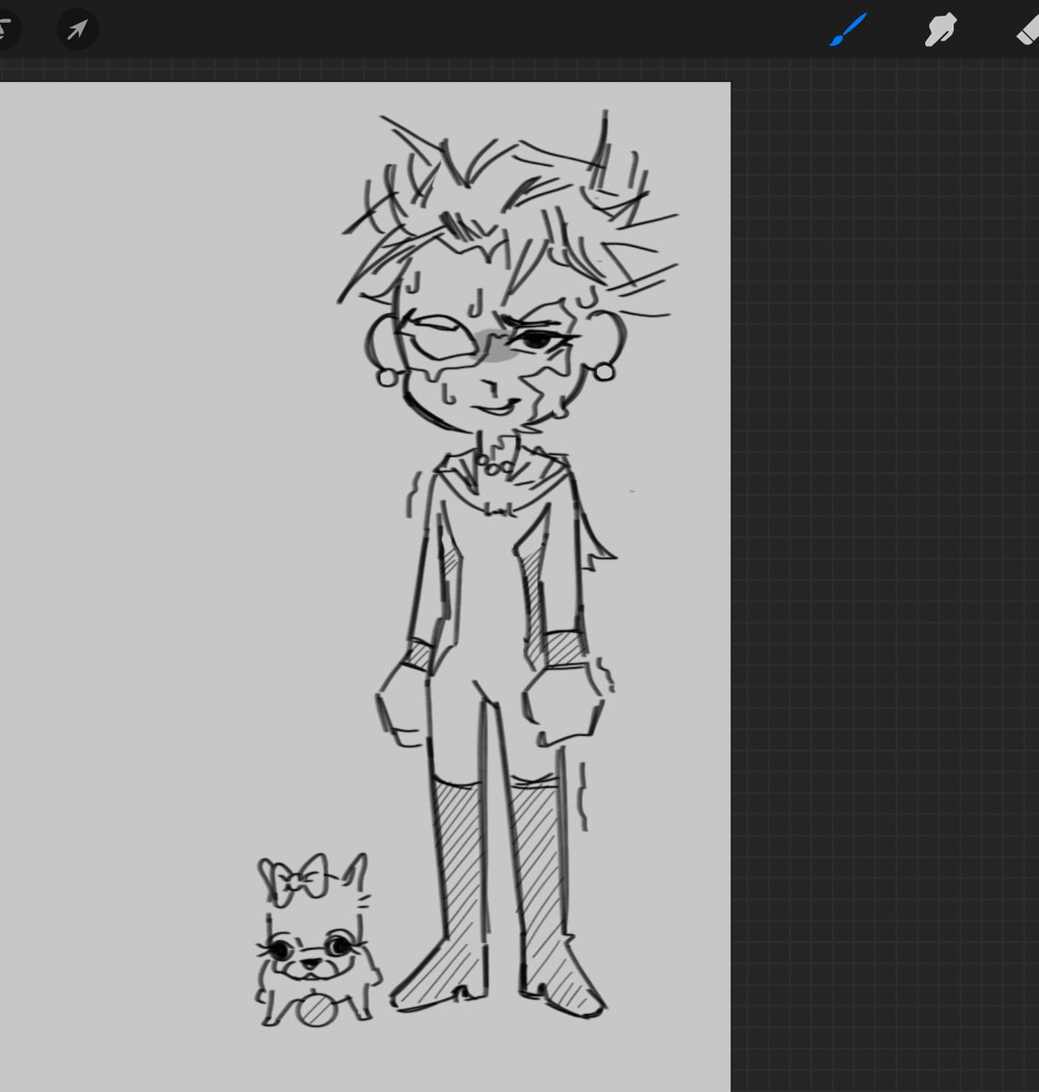 MINTexploSE6's tweet image. I forgot Twitter even existed, so here’s a bit of guro with Mark. I didn’t want to post this at first, but it’s the only thing I’ve got #Invincible #invinciblefanart #oc #MarkGrayson