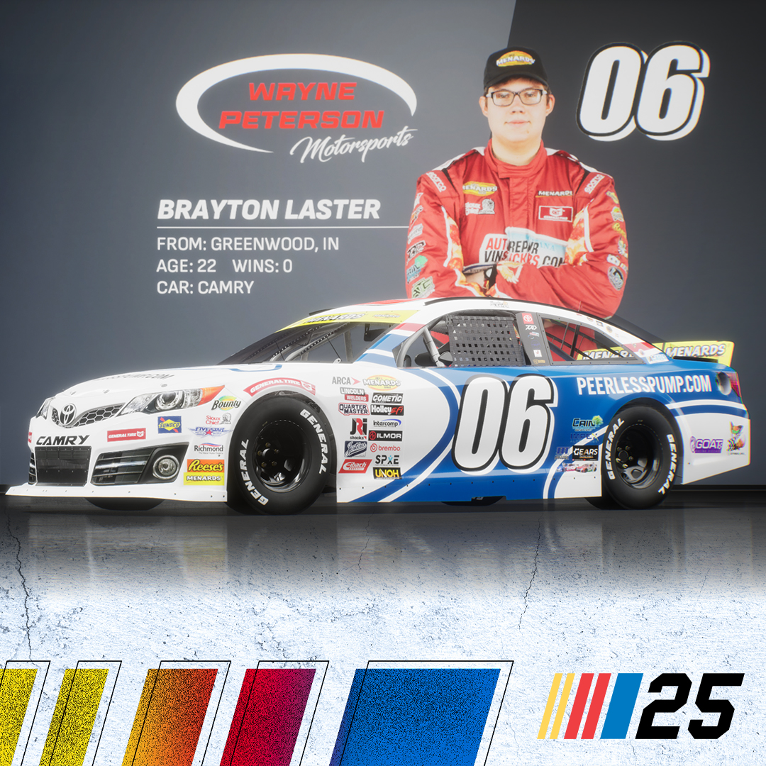 Are YOU ready to take to the track on NASCAR 25?

Take an awesome sneak peak at our <a href="/PeerlessPumpQRC/">Peerless Pump Service</a> #06 Toyota Camry! It is so cool to be a part of an actual NASCAR video game! 

You can get your copy of NASCAR 25 online at nascar25.com !

Plus, thanks to our friends