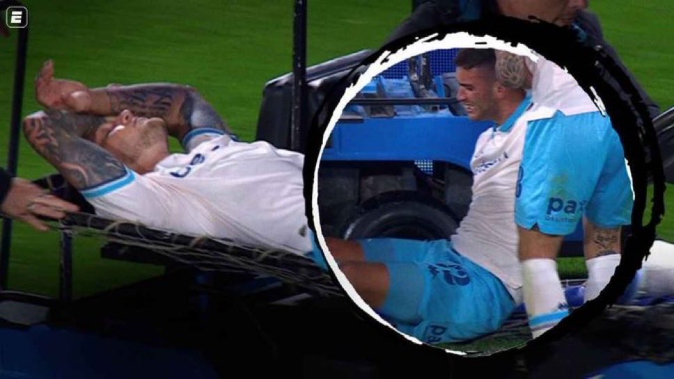 CLMerlo's tweet image. 🚨Se confirmó que Elías Torres se rompió los ligamentos cruzados de la rodilla derecha.
*️⃣El delantero de Racing será intervenido quirúrgicamente y estará sin jugar cerca de 8 meses.