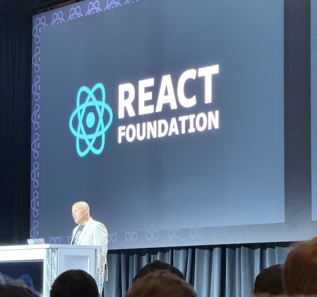 Baconbrix's tweet image. Seth Webster announces the React Foundation at React Conf 2025.

Expo is proud to be a member of this new foundation.