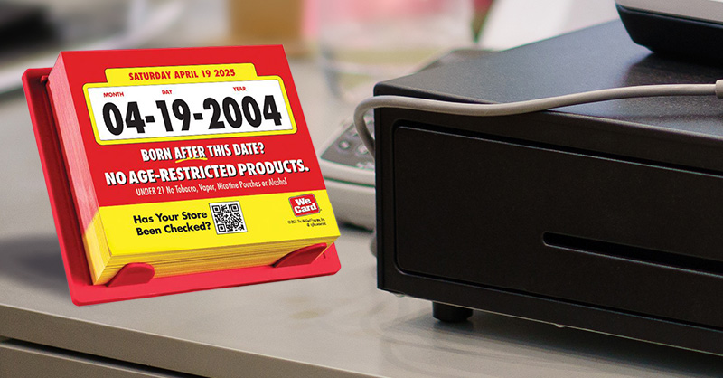 WeCardTraining's tweet image. 🔁 Think of your We Card Calendar like your favorite playlist—updated, helpful, and always on beat.

The 2026 We Card Calendars are in. Ready to order?
➡️ [store.wecard.org]

#WeCard2026 #RetailTools #TrainingReady