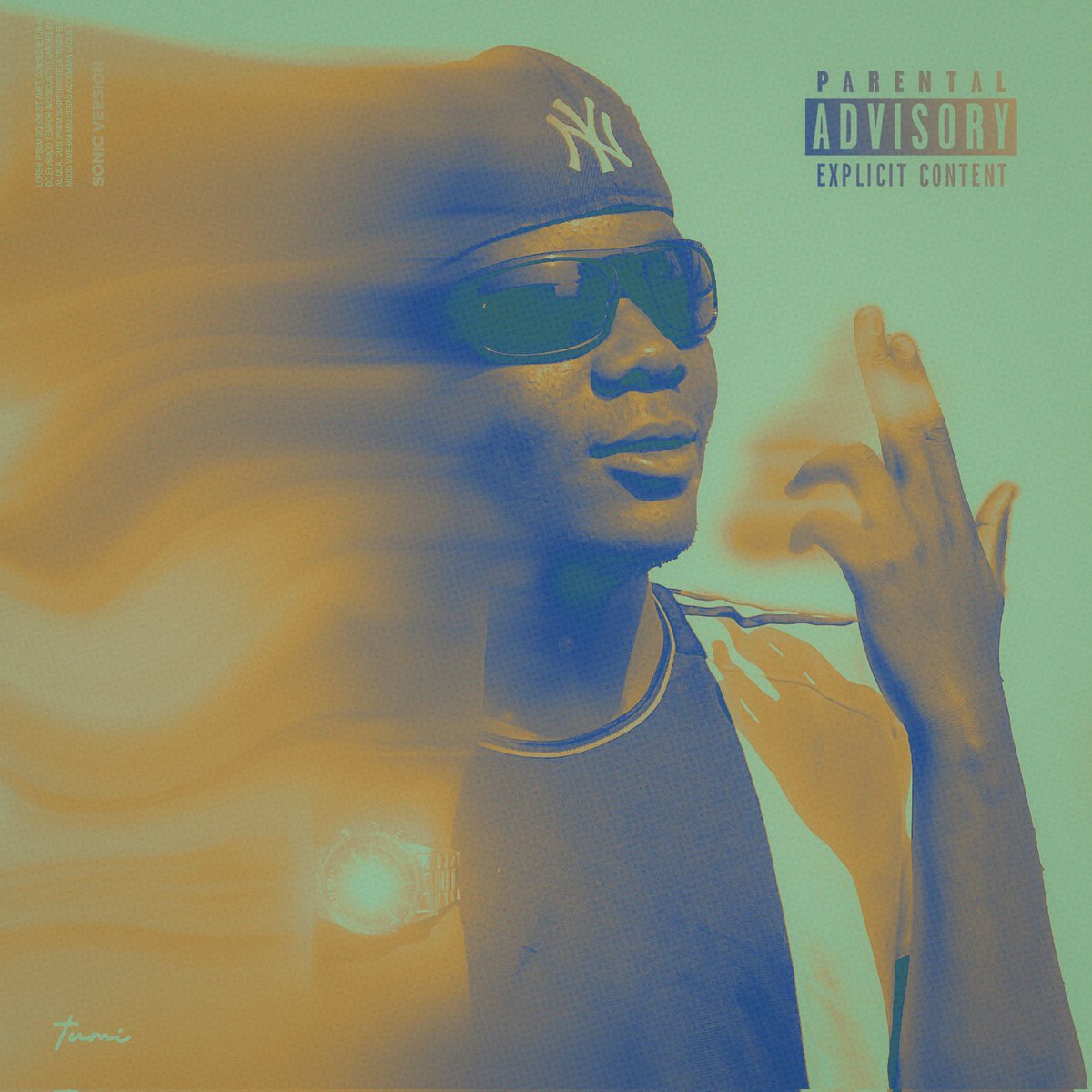 The official artwork for my upcoming album titled sonic version to be out on 14 October