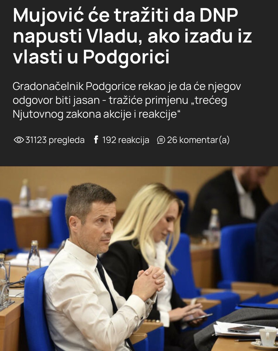 Svaki put kad se uzdrmaju temelji vlasti, tužilaštvo krene sa rijaliti hapšenjima ne bi li zakrpilo rupe u parlamentarnoj većini.

Upozoravam Radosava Vrbicu, Joksima Poštara, predstavnike X zajednice, ka vlasti kritički nastrojene novinare, da zaključaju vrata od stanova i kuća,