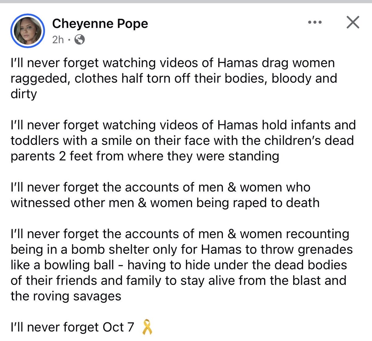 Well said, <a href="/com_oceania/">Cheyenne</a>.