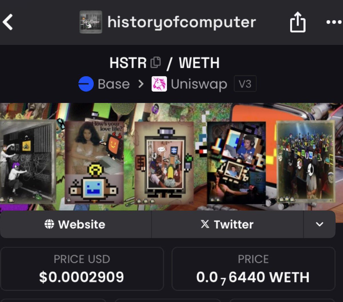 ok

updated tha dexscreener. Ok?

dexscreener.com/base/0x16DfA3C…