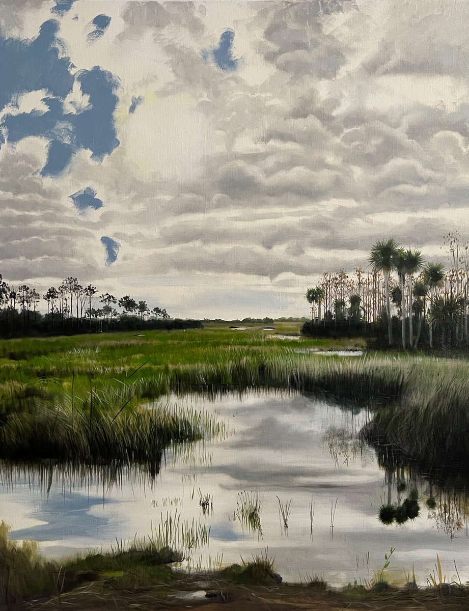 The <a href="/ANSGWPB/">Ann Norton Sculpture Gardens</a> is open for the season! Come see the new exhibition 𝘐𝘮𝘱𝘦𝘳𝘪𝘭𝘦𝘥: 𝘍𝘭𝘰𝘳𝘪𝘥𝘢’𝘴 𝘞𝘪𝘭𝘥𝘭𝘪𝘧𝘦 𝘢𝘯𝘥 𝘏𝘢𝘣𝘪𝘵𝘢𝘵𝘴 by local artist Paul Gervais, featuring over 30 vivid paintings of Florida’s landscapes and birds. Learn more: ANSG.org