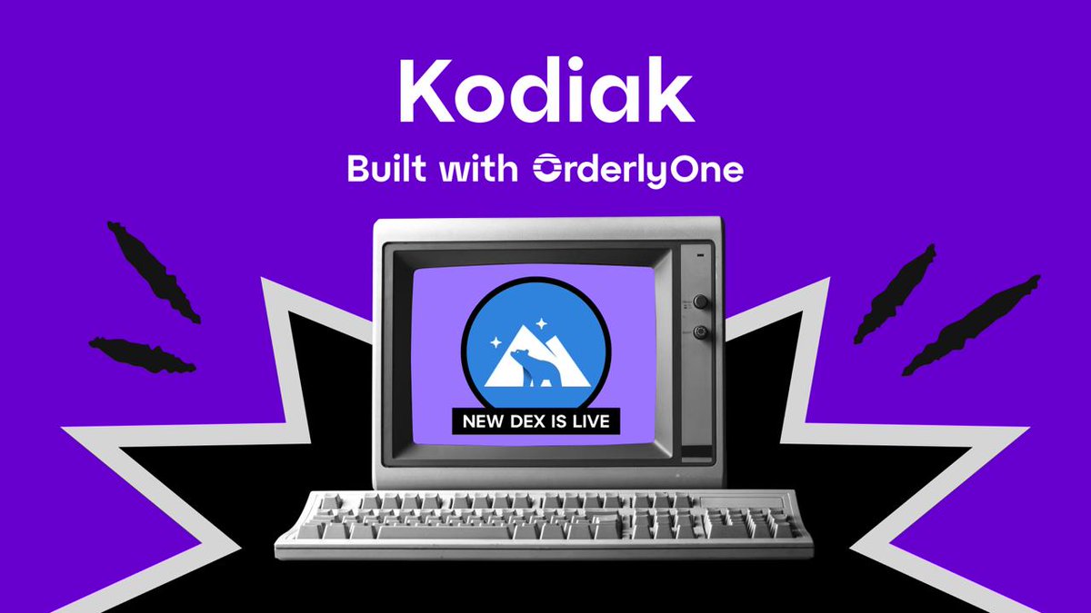 Big News...

<a href="/KodiakFi/">Kodiak</a> has joined the ranks of a gold tier DEX on Orderly.

They purchased and staked 250K $ORDER

They built their DEX using Orderly ONE.

They are already crushing it. A top 3 Orderly One DEX.

Kicking off with a $100k trading competition. Starting now.