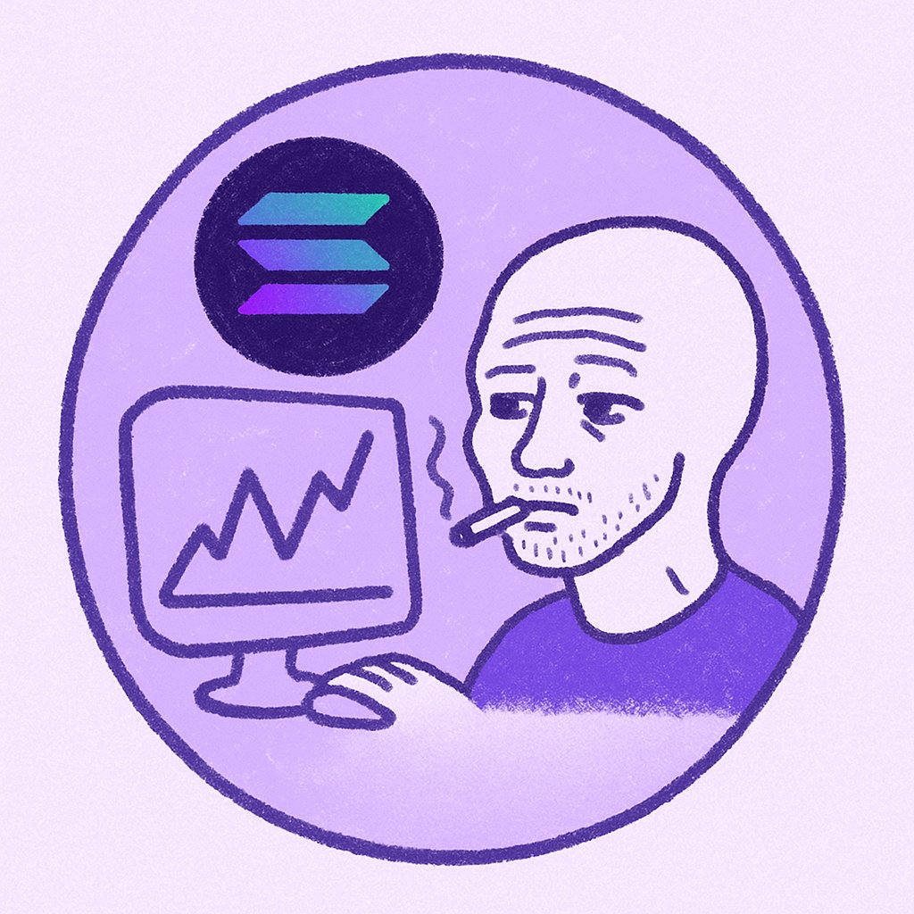 SONIConS0L's tweet photo. Once you start, there’s no coming back.

You entered this game, and you’ll never return to a normal job again.

We literally Sold Our Life to trade crypto.  hat’s why it’s called SOL.

Send $SOL.

Community: https://t.co/sywGrwW11t https://t.co/jOi6LXcrI4