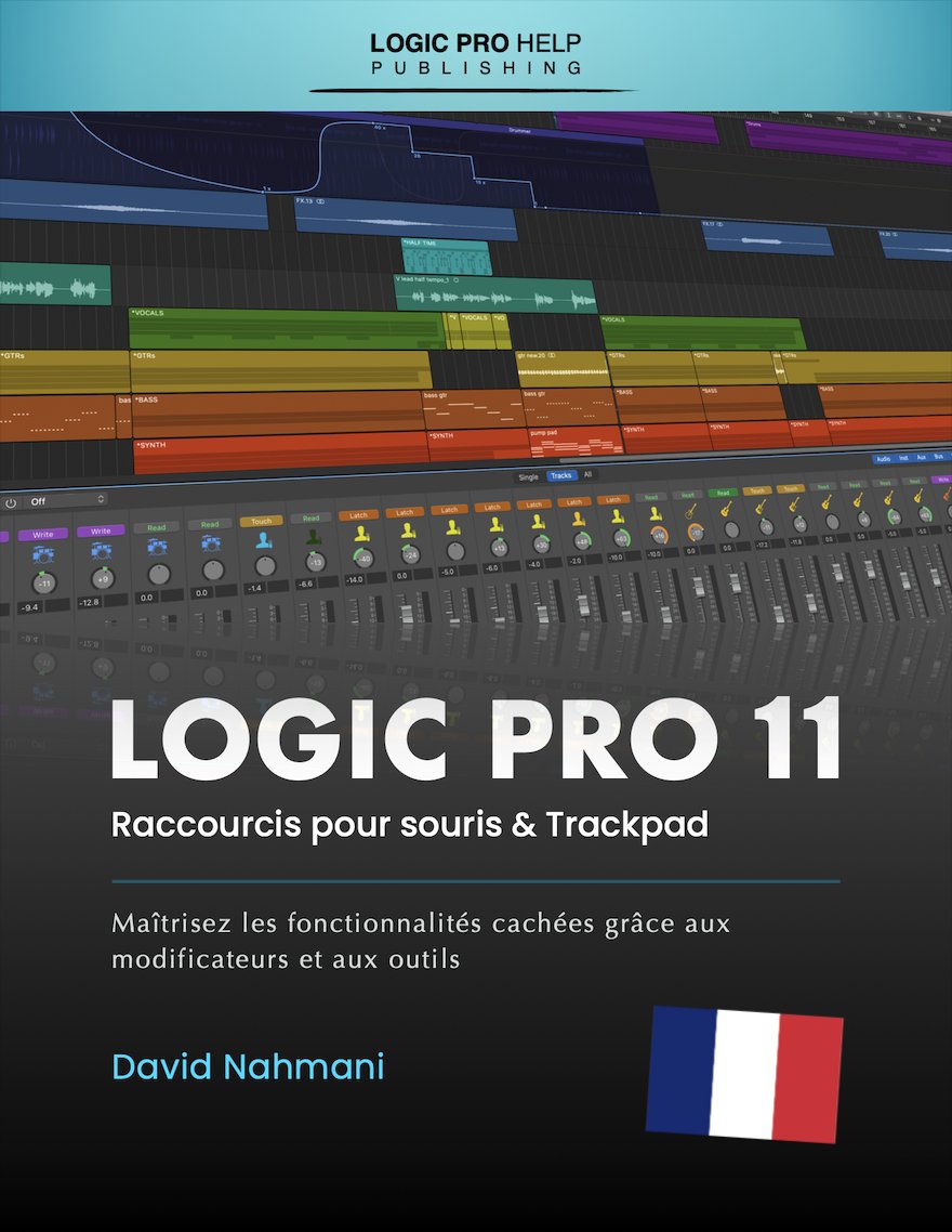 LogicProHelp's tweet image. Bonne nouvelle pour les Français: mon nouvel eBook est maintenant dispo en français! 🇫🇷 logicprohelp.com/raccourcis-pou… Offre de lancement: entrez le code LANCEMENT lors du payment pour une réduction de 26%