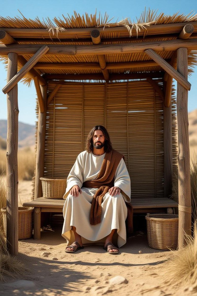 Lord Jesus, although Sukkot is a time of tabernacling in Israel to remember wandering through a wilderness in tents with God before settling in this land; we have no tent, no temple, no dwelling, nor homeland without or apart from You—  "Immanuel"— God with us🌴🕊️