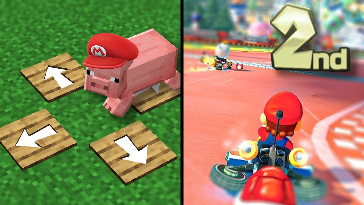 I taught a Minecraft Pig to play Mario Kart!
youtu.be/6kgmAONcleQ