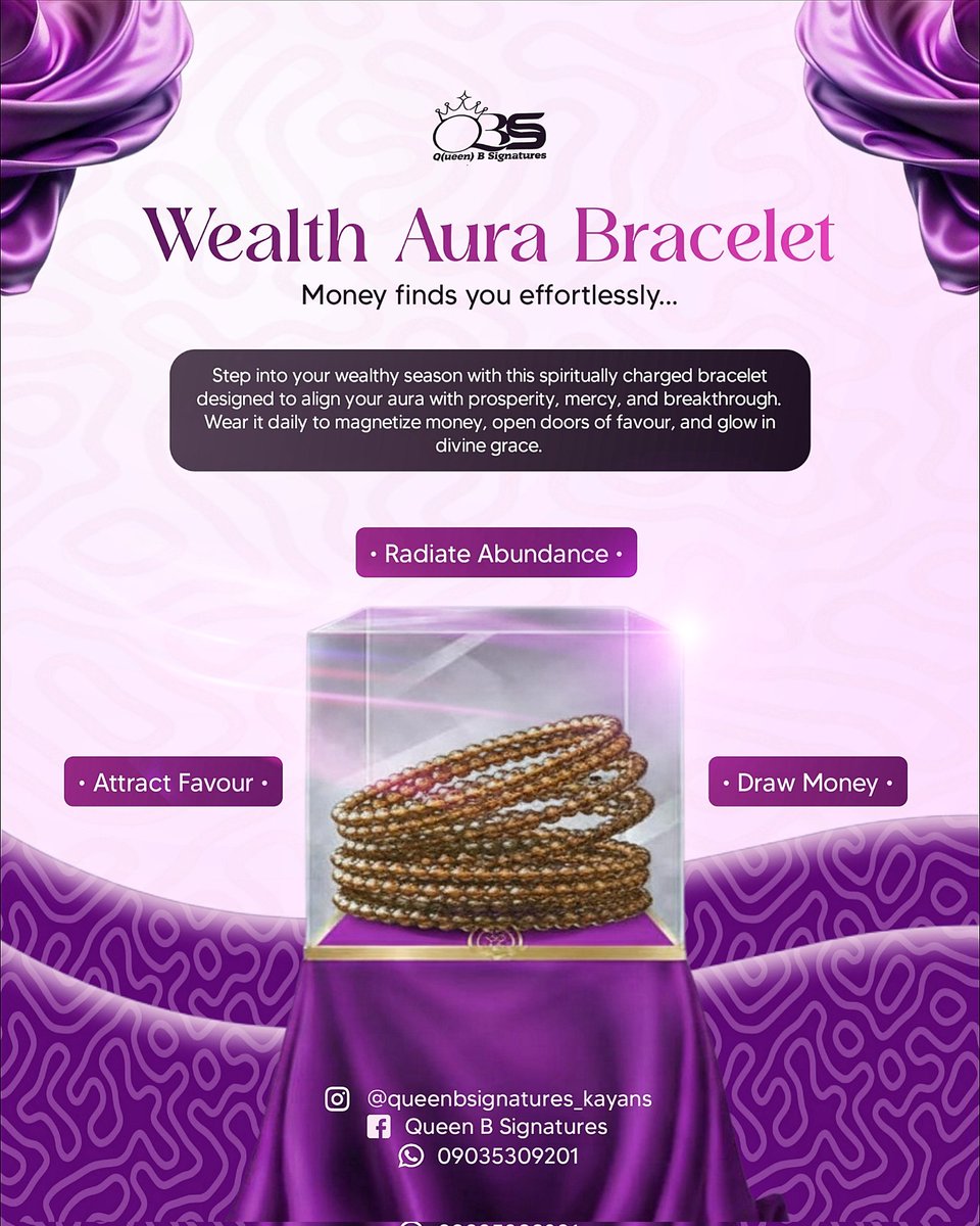 MichaelAyo57254's tweet image. Designed to attract, just like the bracelet itself. The power of purple and clean design 💜
Design Goal: Make wealth look and feel effortless. @StephanieInii
#visualdesign 
The Image                                                  The Design