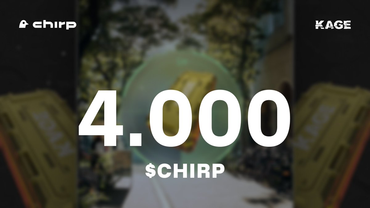 Someone in Nürnberg just pulled 4,000 $CHIRP from a Golden Beacon. Others hide up to 20,000 $CHIRP.

Move fast before someone else does.